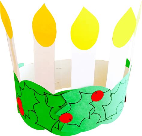 St Lucia Crown Template Printable