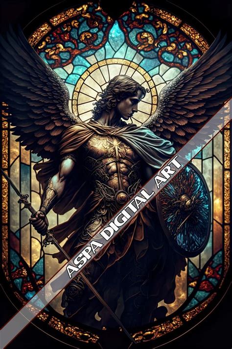 St Michael Archangel tattoo art