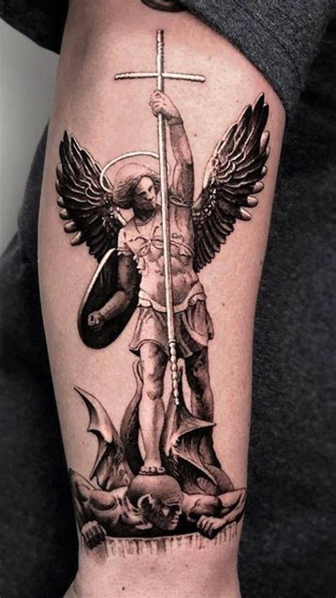 St Michael tattoos design