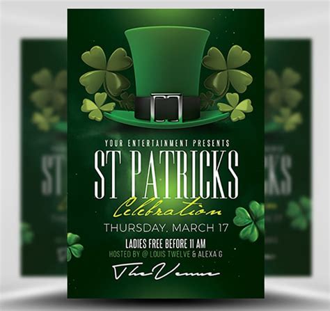 St. Patrick's Day Flyer Template 3