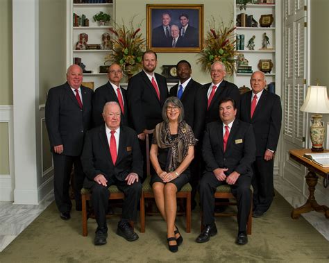 Staff at Rainey Funeral Home