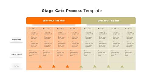 Stage Gate PowerPoint Template