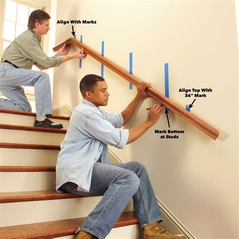 Stair Railing Installation Method