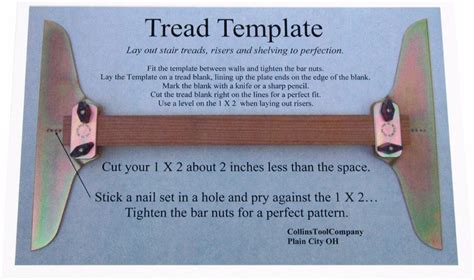 Stair Tread Template Image 9