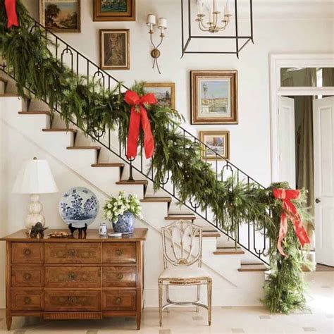 Staircase Christmas Decorations