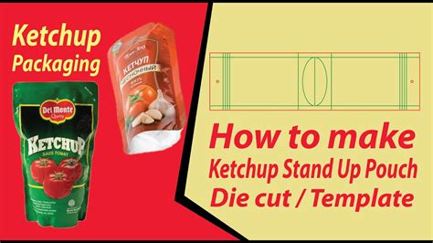 Stand Up Pouch Template