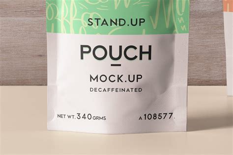 Stand Up Pouch Template Design Ideas