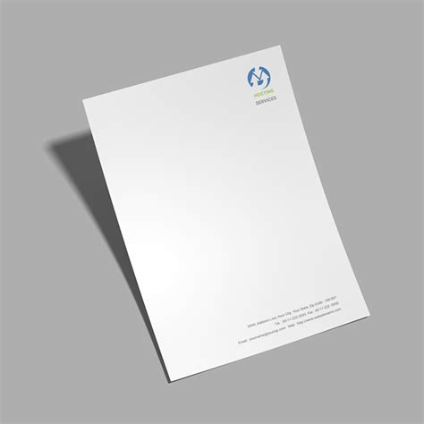 Standard Letterhead Template