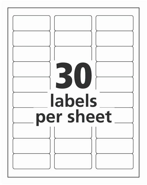 Staples Address Labels Template Gallery 1