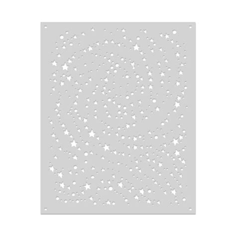 Star Cluster Stencil Printable