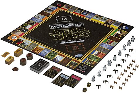 Star Wars Monopoly Board