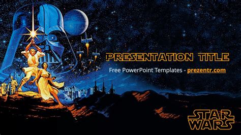 Star Wars PowerPoint Template Download