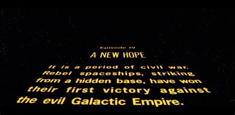 Star Wars title sequence template for After Effects