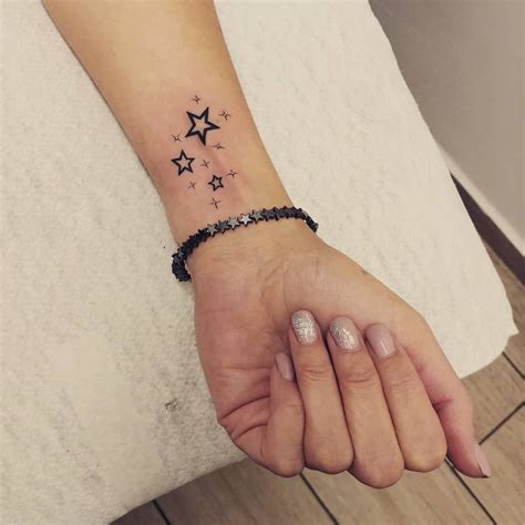 Star wrist tattoo