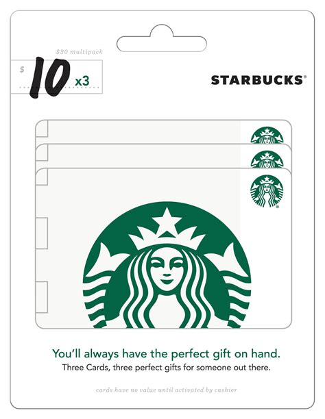 Starbucks Gift Card Templates