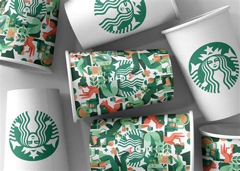 Starbucks illustrated design