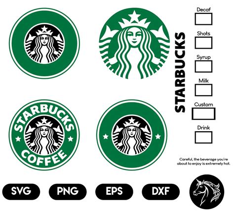 Starbucks SVG Template 10