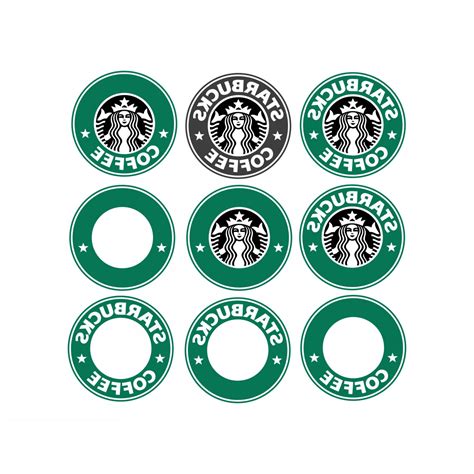 Starbucks SVG Template 6