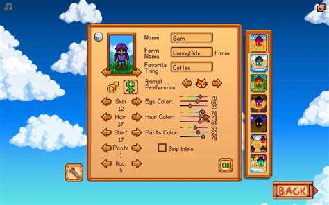 Stardew Valley Character Builds