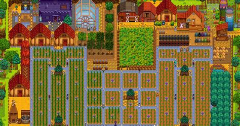 Stardew Valley Farm Layout