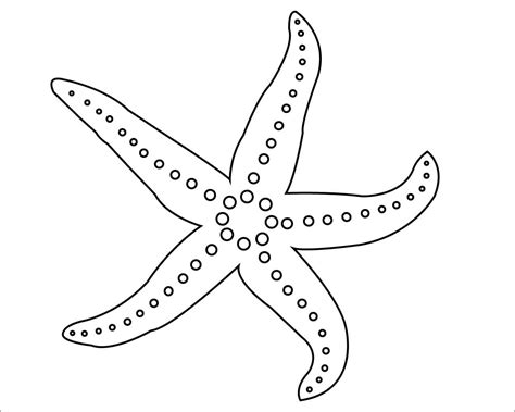 Starfish Coloring Page 5