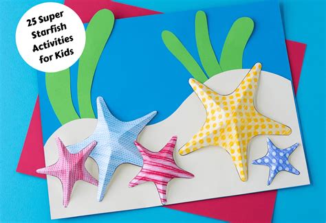 Starfish story activities for kids