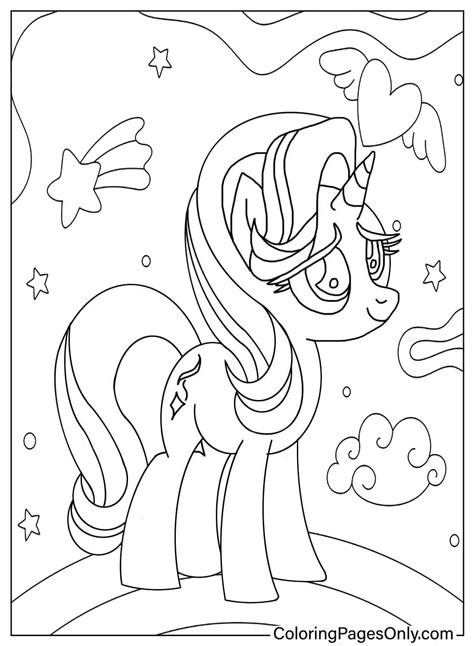 Starlight Glimmer coloring page