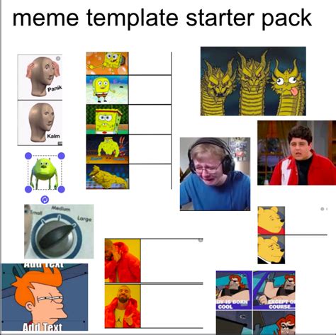 Starter Pack Meme Template Example 1