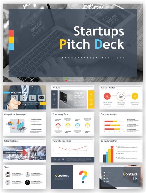 Startup pitch template