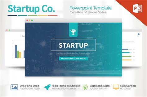 Startup PowerPoint Template Gallery 8