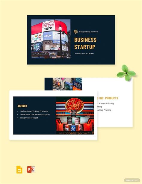 Startup Presentation Template