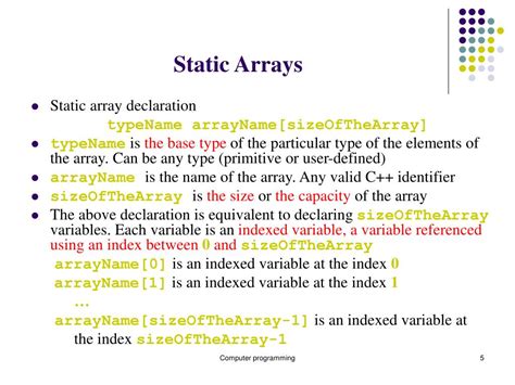 VBA Static Array Declaration