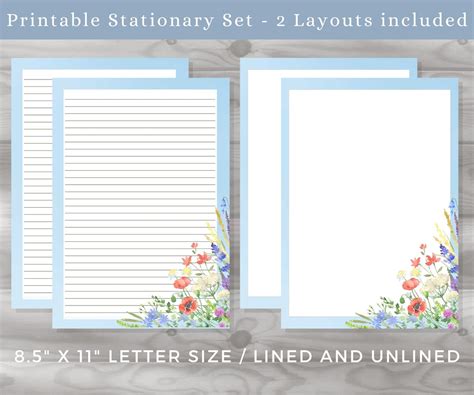 Stationery Paper Designs