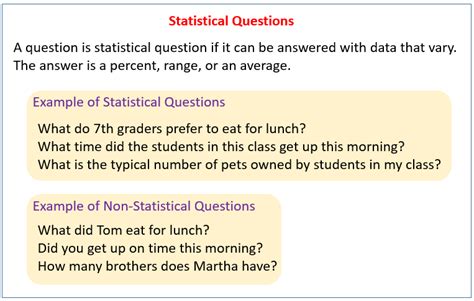 Sample Question on Statistical Analysis