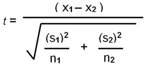 Statistical Significance Formula Example