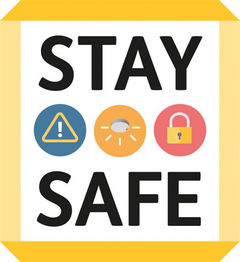 Stay Safe and Healthy