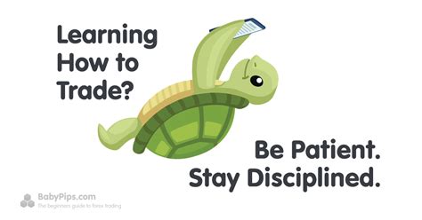 Staying disciplined and patient