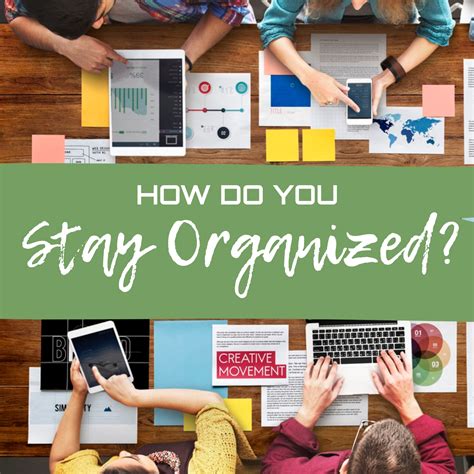 Staying Organized with Printables