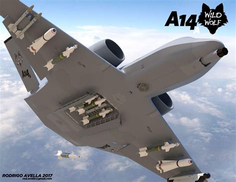 Stealth A-10 in operation