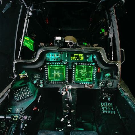 Stealth Apache Helicopter Cockpit