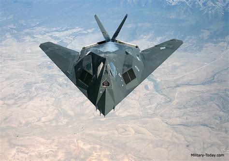 Photo of an F-117 Nighthawk on display