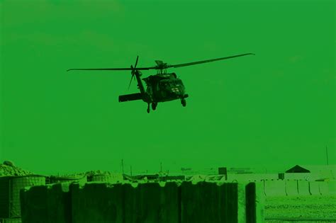 Stealth Helicopter Night Vision