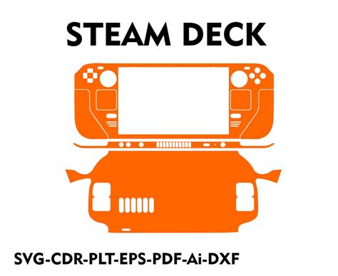 Custom Steam Deck skin template 1