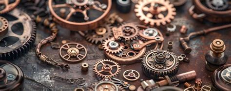 Steampunk Invention Gears