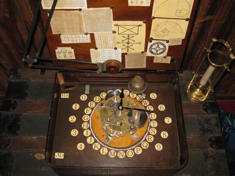 A Steampunk Ouija board printable