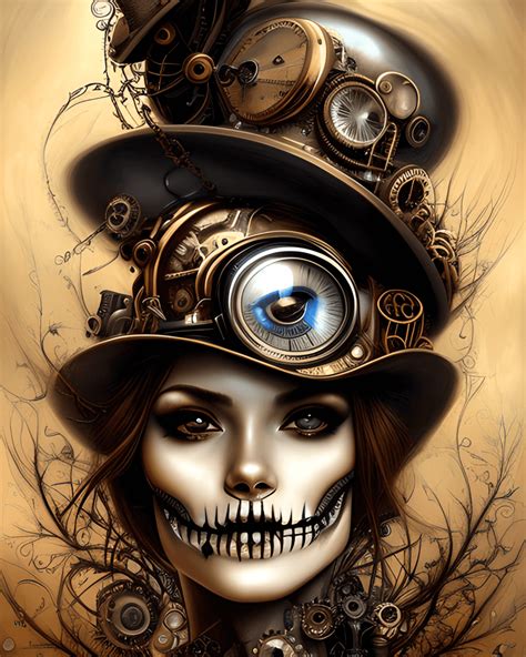 Steampunk Skull