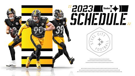 Steelers Schedule 2023 Printable Version