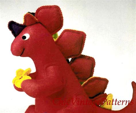 Stegosaurus Sewing Pattern