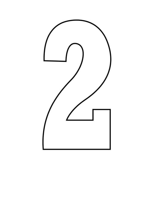 A stencil number printable used in a crafting project