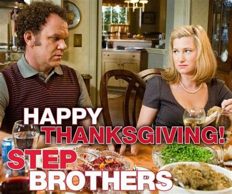 Step Brothers Thanksgiving scene